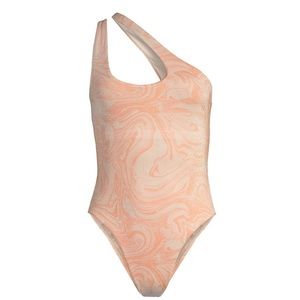 Marble swimsuit NWT I*space Phoebe Classic One-Shoulder
One-Piece Swimsuit